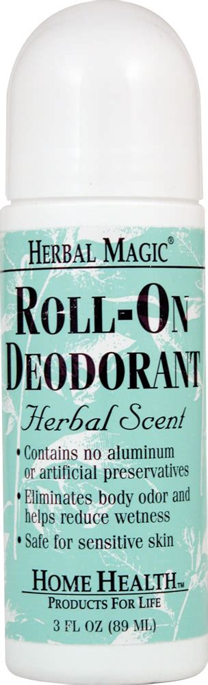 Experience the Herbal Magic: Home Health's All-Natural Roll-On Deodorant